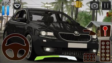 Car Driving Simulator Skoda截图3