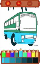 Coloring Bus - Drawing Book截图3