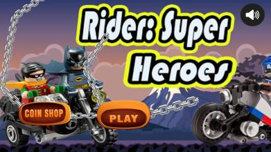 Moto Rider: Super Heroes截图3