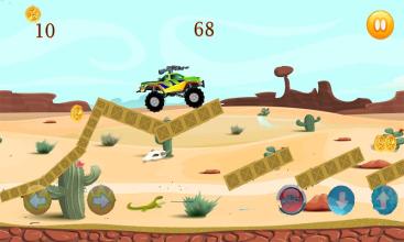 Monster Truck Shooting Gun截图1