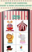 Circus Pixels Art – Circus Color by Number截图5