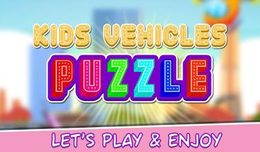 Kids Vehicles For Puzzle & Toddlers截图3