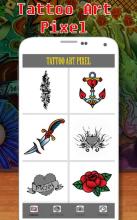 Tattoo Color By Number - Pixel Art截图3