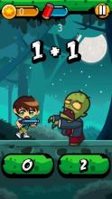 Math Battle hero Ben Shooter vs Zombies截图4