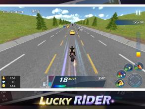 Lucky Rider - Crazy Moto Racing Game截图3