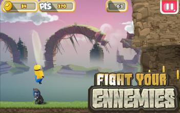 Minion Adventure : Banana Rush 3D截图1