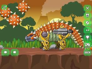 Robot Ankylosaurus Toy War截图3