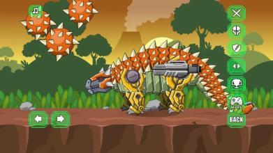 Robot Ankylosaurus Toy War截图2