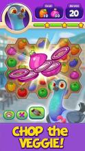 Veggie Pop - Fun & Cool Match 3 Vegetable Puzzles!截图2