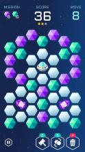 Space Blast - Fun & Cool Match 3 Hexa Puzzles!截图5