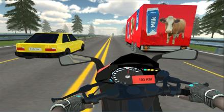 Traffic Hero: Biker Hero Road Rush Driver截图2