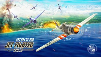 Aircraft Jet Fighter 2018 - F18 Warrior Plane 3D截图2