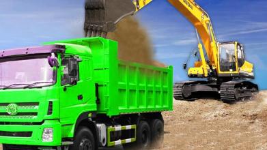 Rescue Truck Driver Simulator: 3d Excavator Games截图2