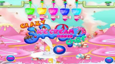 Crazy Ice Cream Maker Chef截图2