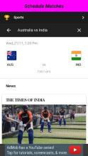 India vs Australia 2018 | Live Cricket Match Score截图2