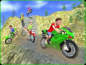 Kids Offroad Motorbike Racing Driver截图3