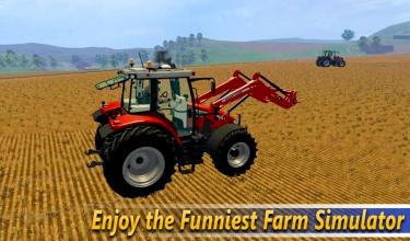 Real Tractor Farming Games Thresher Simulator 2018截图2