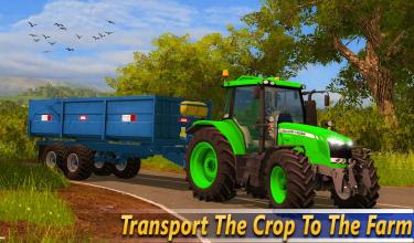 Real Tractor Farming Games Thresher Simulator 2018截图1