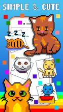 Cats - Coloring by Numbers Pixel Art - Sandbox截图1