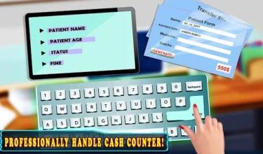 Hospital Cash Register Cashier Games For Girls截图2