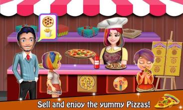 Pizza Maker My Café Cooking Game: Pizza Delivery截图1