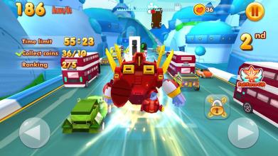 Turbo Racing Cars 3D: Autobot Transformers截图2