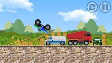 Wild Monster Car game截图1