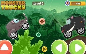 Monster Trucks - Beepzz racing game for Kids截图1