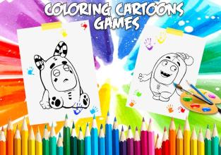 Oddbods Coloring Pages : For Kids *截图2