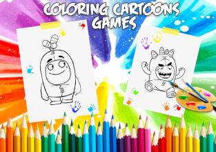 Oddbods Coloring Pages : For Kids *截图1