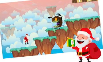 Super Santa Escape Xmas Run *截图1