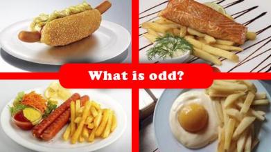 Find Different: 4 pictures 1 odd free quiz game截图1