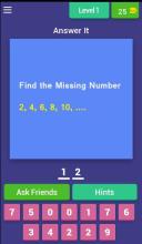 Find The Missing Number IQ Test截图2