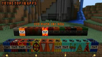 Too much TNT mod for mcpe截图1