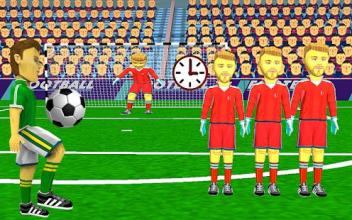 Kids Football Strike Soccer Free Kick Shootout截图2