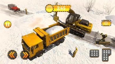 Snow Excavator Simulator Heavy Machine 18截图1