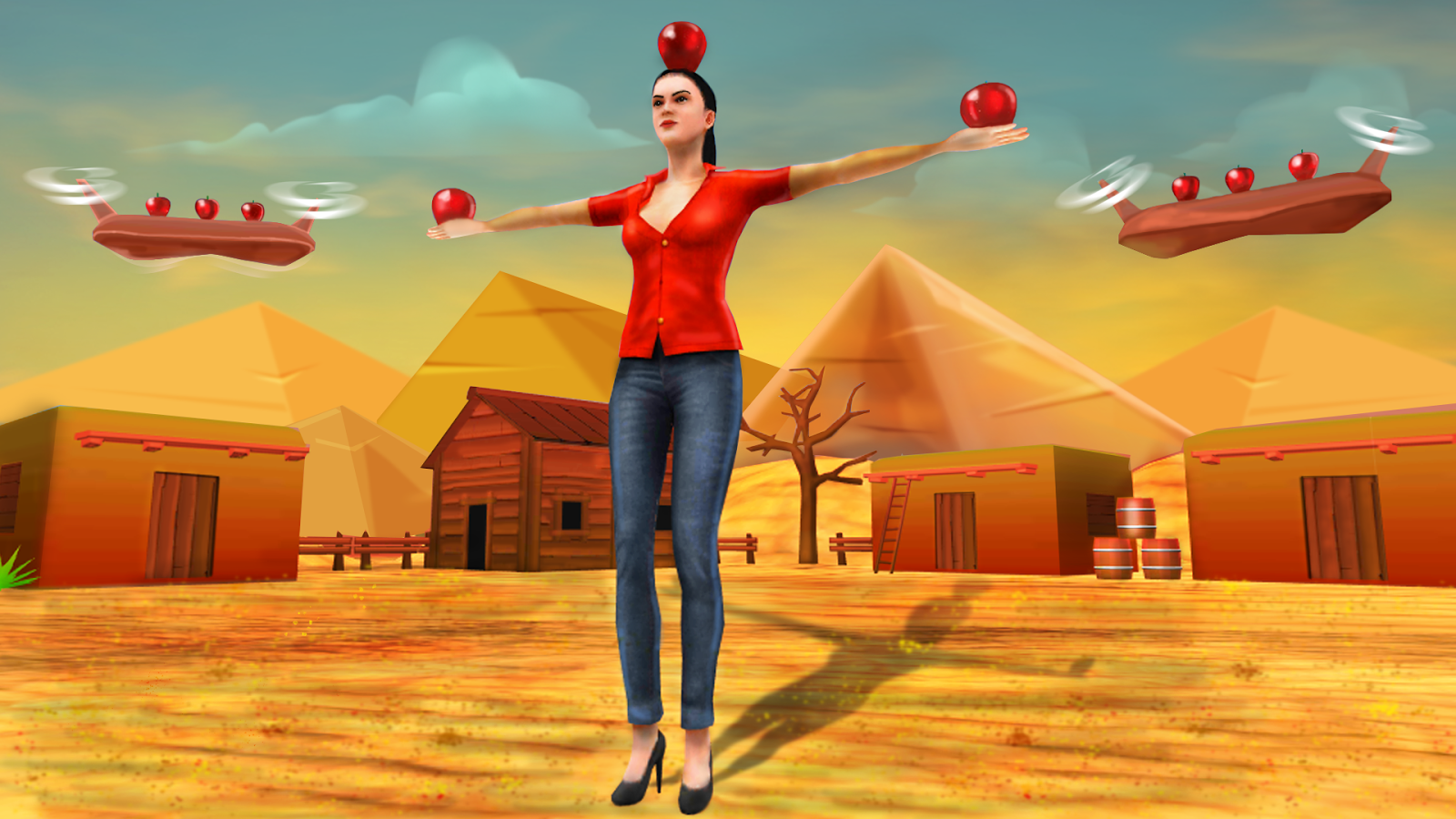 Apple Bow Shooter – Best 3D Archery Shooting Game截图2