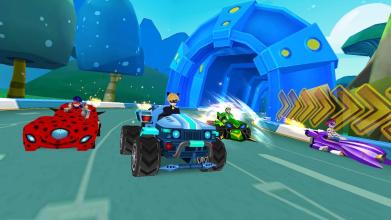 Go ladybug Karting: 3D Kart Racing Roadway截图1