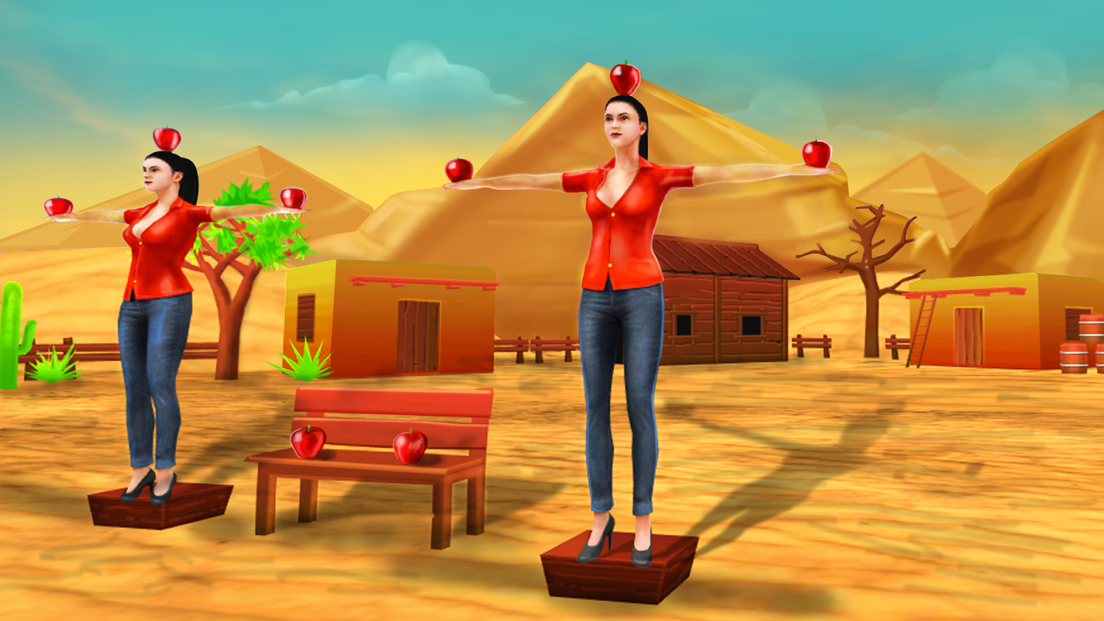 Apple Bow Shooter – Best 3D Archery Shooting Game截图4