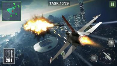 Thunder Air War Sims-Fun FREE Airplane Games截图2