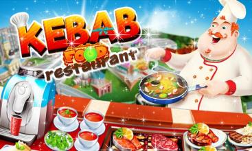 Kebab Maker Free Cooking Games - World Restaurant截图2