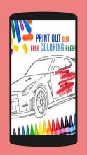 car coloring pages截图1