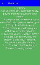 LTC farm game - Play game get bonus LTC gift截图1