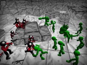 Battle Simulator: Stickman Zombie截图5