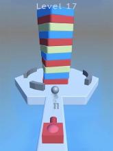 Hot Ball Fire 3D : Shooting Stack-Tower截图1