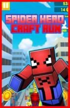 Spider Hero Craft : Jungle runnning man截图1