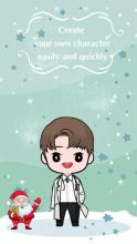 Oppa Doll Creator – Oppa Christmas Avatar截图2