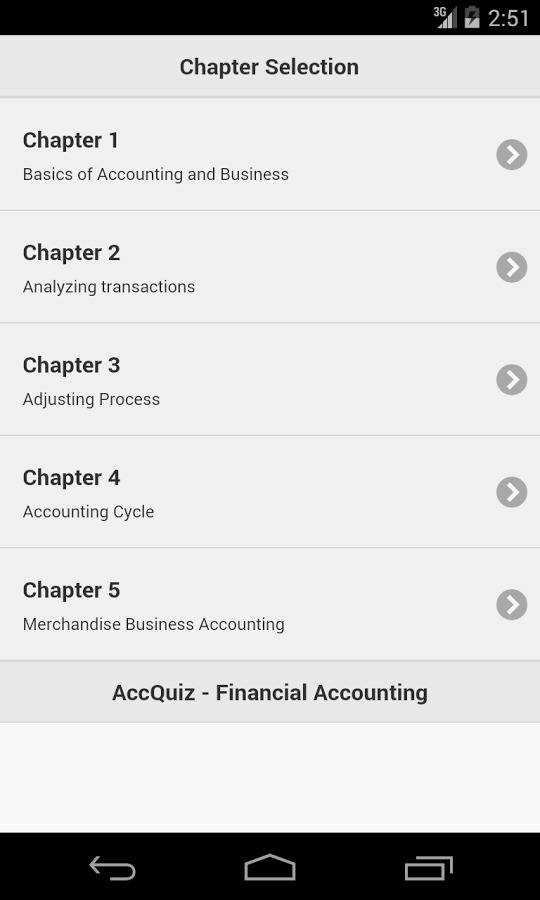 Accounting Quiz - AccQuiz截图3