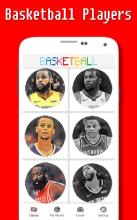 Basketball Players Color By Number - Pixel Art截图1