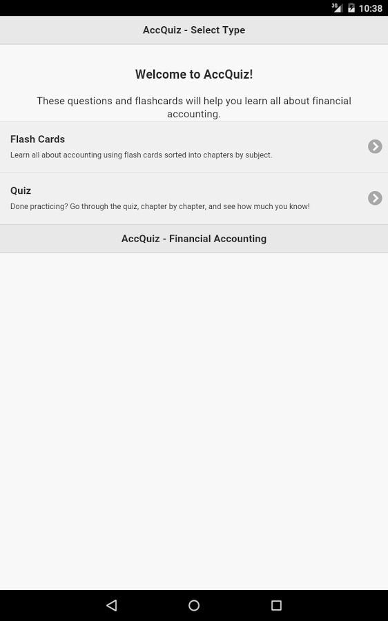 Accounting Quiz - AccQuiz截图4